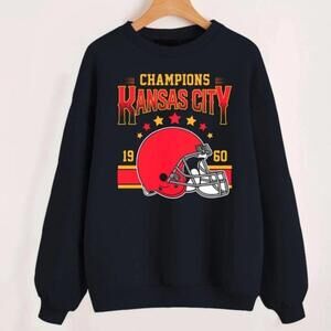 Kansas City Football 2023 Champions Graphic Crewneck Sweatshirt